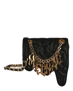 Moschino Womens Melted Design Quilted Shoulder Bag - Picture 1 of 4