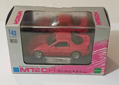 EPOCH MTECH MAZDA RX-7  Efini,  1/43, neuve boîte, rare Made in Japan - Photo 1/4