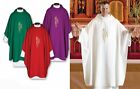 ALPHA & OMEGA MONASTIC CHASUBLE + VARIOUS COLORS AVAILABLE
