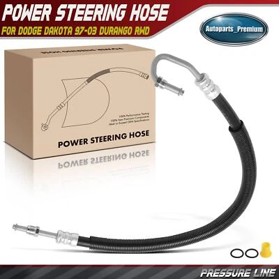 1x Power Steering Pressure Line Hose Assembly for Dodge Dakota 97-03 Durango RWD - Image 1 of 4