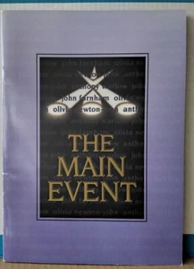 JOHN FARNHAM OLIVIA NEWTON-JOHN A WARLOW THE MAIN EVENT 1998 Program + 2 Tickets - Picture 1 of 4