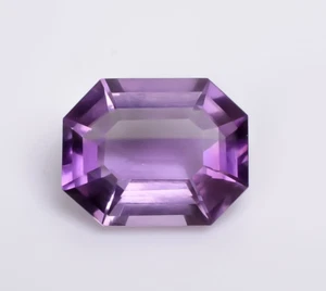 17.55 Carats Natural Purple Amethyst Cushion Shape Custom Cut Loose Gemstone - Picture 1 of 4