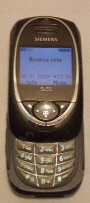 TELEFONO CELLULARE DA COLLEZIONE - SIEMENS SL55 - FUNZIONANTE - Immagine 1 di 4