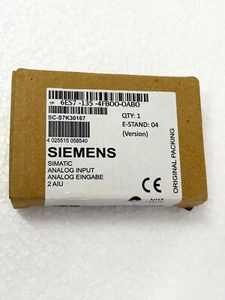 Siemens 6ES7-135-4FB00-0AB0 ELECTRONIC ANALOG INPUT MODULE FOR ET 200S - Picture 1 of 8