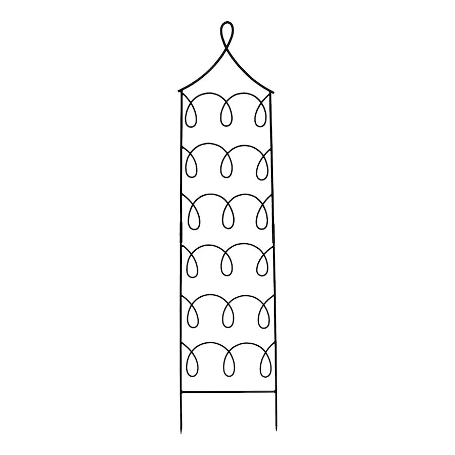 Шпалера ACHLA Gingerbread Cottage, черное порошковое пальто - FT-62 - Изображение 1 из 1