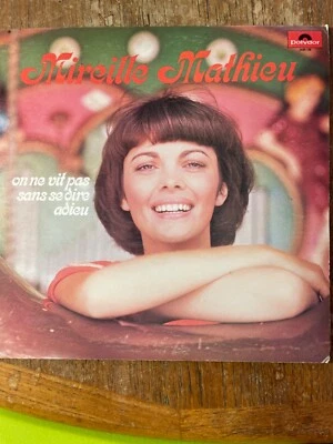 Mireille Mathieu – On Ne Vit Pas Sans Se Dire Adieu (Canada) LP Vinyl 1974 VG - Image 1 of 4