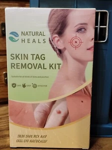 Natural Heals Kit Rimozione Etichette Pelle 2-8mm, Etichette Pelle Secca e Caduta Naturalmente - Foto 1 di 3
