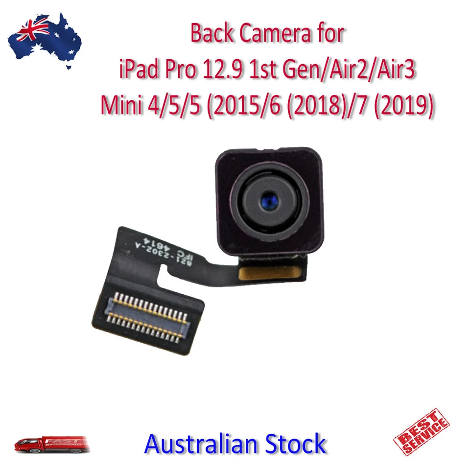 Back Rear Camera for iPad Pro 12.9 Air3 Air 2 5 2017 6 2018 7 2019 Mini 4 Mini 5 - image 1 of 1
