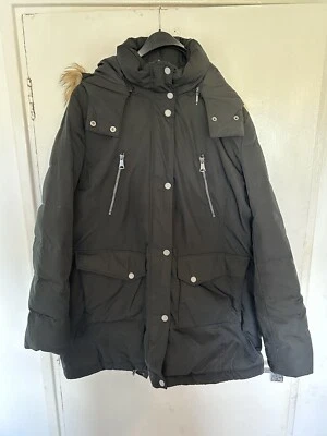 Ladies Andrew Marc Parka Down Jacket Size XL VGC - Image 1 of 4