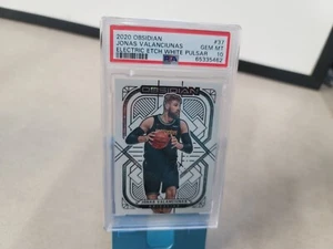 JONAS VALANCIUNAS 2020 Obsidian White Electric Etch Pulsar # 37 PSA 10 T6391 - Picture 1 of 6