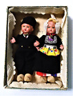 Vintage Holland/Dutch Boy & Girl Doll 7 Inches -In Original Box (Never Removed)
