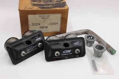 CM 632 系列 1 吨普通葫芦手动推车 2-5/8"- 5-1/16" I-Beam — 第 1/4 张图片