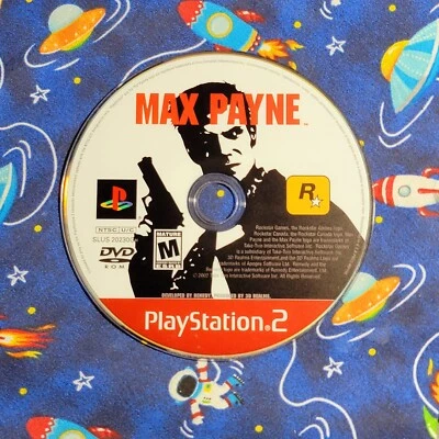 Max Payne (Sony PlayStation 2, 2001) - PS2 Game Disc Only Greatest Hits - Image 1 of 3