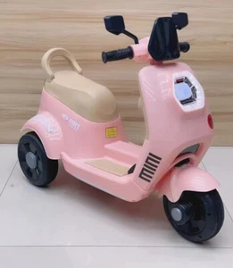 Remote Control Kids Electric Scooter Ride on Car Bike lights/Music 2-9Yrs - Pink - Picture 1 of 7