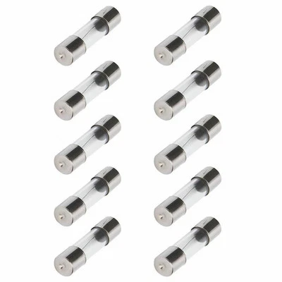 10pcs 10A 5x20mm Fast Blow Glass Tube Fuse 10 Amp - Image 1 of 4