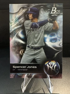 🔥🔥Spencer Jones - 2023 Bowman Platinum - Top Prospects  Ice Foil #TOP-62🔥🔥 - Image 1 of 2