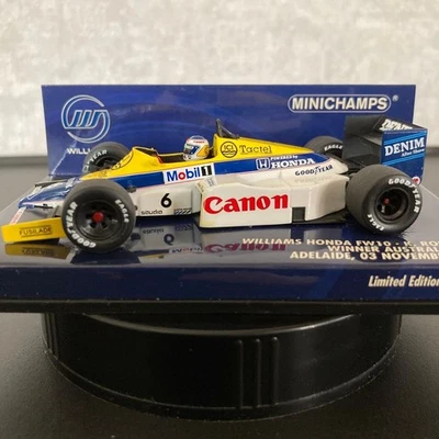 MINICHAMPS Williams Honda FW10 1/43 Diecast Model K. Rosberg Limited 2304 - Immagine 1 di 4