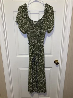 Vestido de verano floral verde 3X Foto 1 de 4