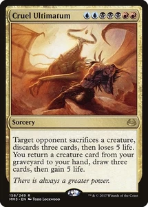 Tarjeta Cruel Ultimatum - Modern Masters 2017 | Magic The Gathering - Imagen 1 de 1