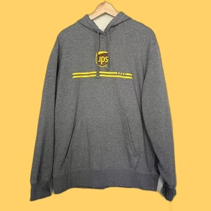 UPS Hoodie United Parcel Service Sweatshirt Men's L Loose Fit - Picture 1 of 5