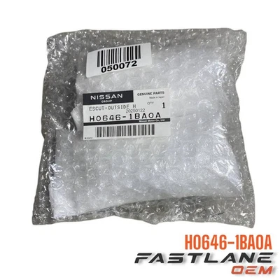INFINITI EX35/FX35/FX50 2008-2020 MANIJA DE PUERTA DERECHA ESCUDO NUEVO FABRICANTE DE EQUIPOS ORIGINALES H0646-1BA0A Foto 1 de 4