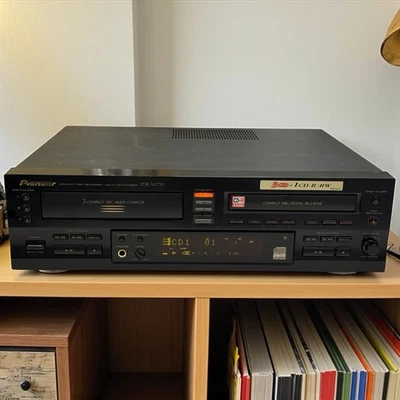 Pioneer PDR-W739 Dual Drawer CD Recorder/Copier & 3-Disc CD Changer - Image 1 of 4