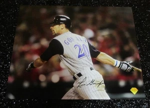 LUIS GONZALES 20 HANDSIGNIERTE HANDSIGNIERTE 16X20 FOTO ARIZONA DIAMONDBACKS COA - Bild 1 von 10