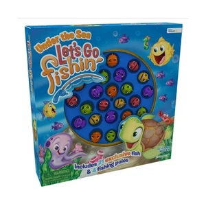 Pressman Boardgame Let's Go Fishin' Game - Under the Sea Box Fair/NM - Picture 1 of 1