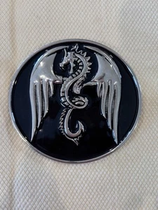 Red Dragon Kugelschreiber Metall Schwarz Silber PIN. �� 3608. - Bild 1 von 4