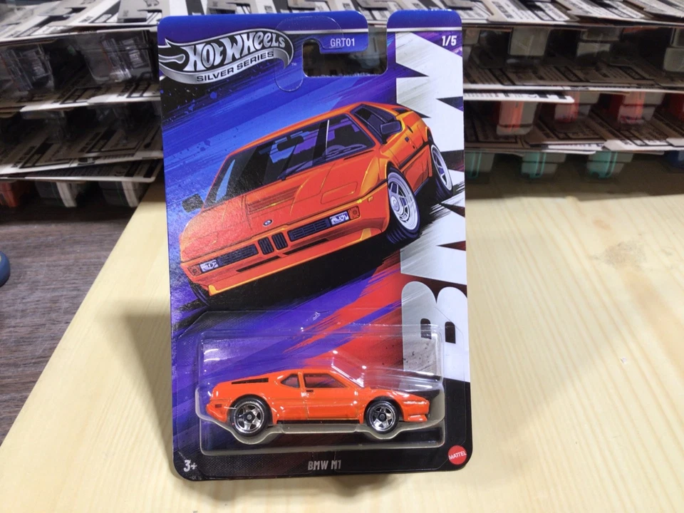 HOT WHEELS SILVER SERIES BMW BMW M1 1/5 - Image 1 of 1