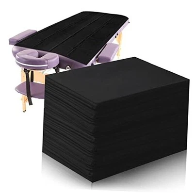 Sábanas desechables 50 piezas 31 x 70 pulgadas impermeable cubierta de cama masaje  Foto 1 de 4