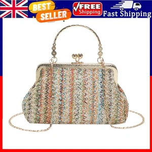 Borsa a tracolla donna nuova moda colorata manico superiore borsetta per regalo (verde). - Foto 1 di 5