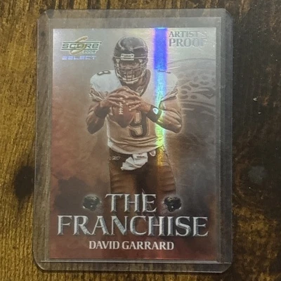 2008 Score Select The Franchise Artist's Proof /32 David Garrard #F-17 - Image 1 of 2