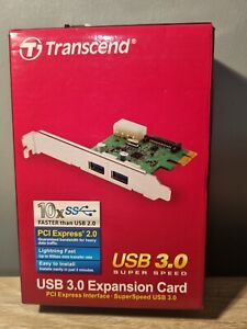 Transcend 2 Port USB 3.0 PCIe Port Expansion Card TS-PDU3