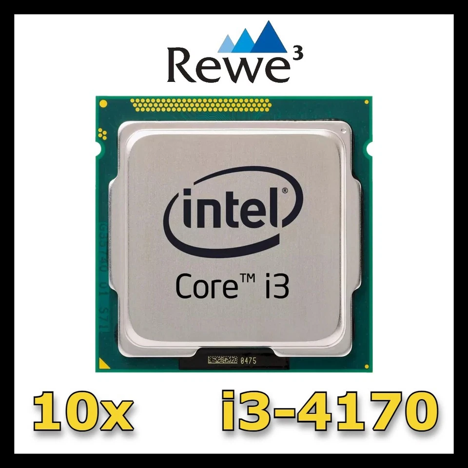 LOTTO x10 Intel i3-4170 3,70GHz Socket LGA1150 2 Core 4 Thread - Immagine 1 di 1