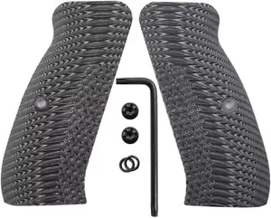 G10 Grips for CZ 75 Full Size, CZ 75 SP-01 Tactical, CZ 75B BD, Shadow 2, Balck - Picture 1 of 13