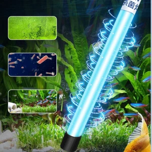 5-13W Aquarium UV Steriliser Light Fish Tank Pond Water Clean Lamp Submersible - Picture 1 of 15