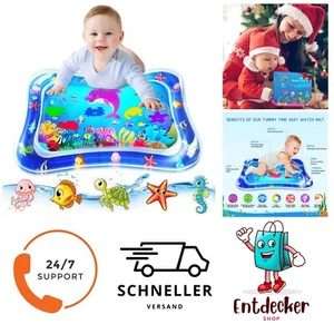 Baby Bauch-Zeit Wassermatte, Aufblasbare Spielmatte für 3-9 Monate Jungen - Bild 1 von 1