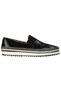 ZAPATOS DE COCHE ZAPATOS EFECTO SERPIENTE ZAPATILLAS DE CUERO DESLIZANTES EU 39 REINO UNIDO 6 EE. UU. 9 - Imagen 1 de 5