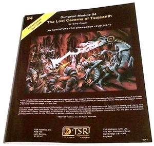 S4 the Lost Caverns of Tsojcanth AD&D TSR 9061 WOTC NEW Reprint adventure module