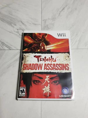 Tenchu Shadow Assassins Nintendo Wii Artwork & Manual Mint Condition NO Game  - Image 1 of 3