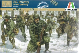 Italeri 1/72 (20 mm) Segunda Guerra Mundial Infantería de Estados Unidos (equipo de invierno) - Imagen 1 de 1