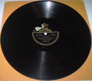 QUERO UN SAMBA - ARACI DE ALMEIDA - ODEON 78 7420 Brazilian Rio Aracy Gr - Bild 1 von 2