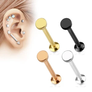 Monroe Labret Piercing aus Chirurgenstahl - Rundmuster - 4 Farben - Bild 1 von 6