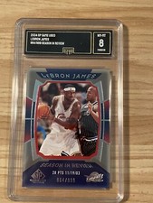 2004-05 SP Game Used  SIR LeBron James card #158   994/999 NEAR MINT-MINT 8