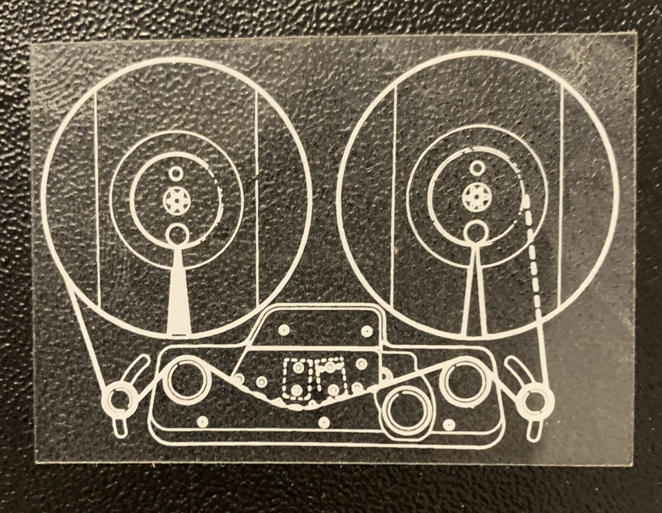 Pegatina roscada de transporte Tascam 388 Foto 1 de 1