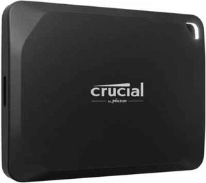 Crucial Portable SSD X10 Pro 4TB Fast 2100mbs Speed Slim Win 11 10 PC, Apple Mac - Afbeelding 1 van 6