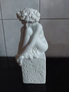 Porcelain Figure-~Royal Copenhagen-~Zodiac Sign Figures-~Virgo-~Virgin-~ - Picture 1 of 16