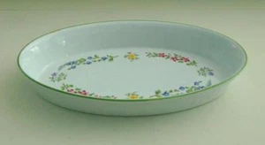 VINTAGE ROYAL WORCESTER "FLEURI" 12" OVAL BAKER - EXCELLENT! - Picture 1 of 5