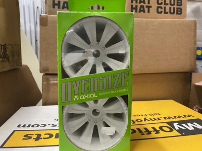 Axial AX8007 8 Spoke 1/8 1:10 Monster Truck White Wheels EMAXX - Image 1 of 4